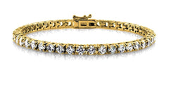 Gold tennis Bracelet